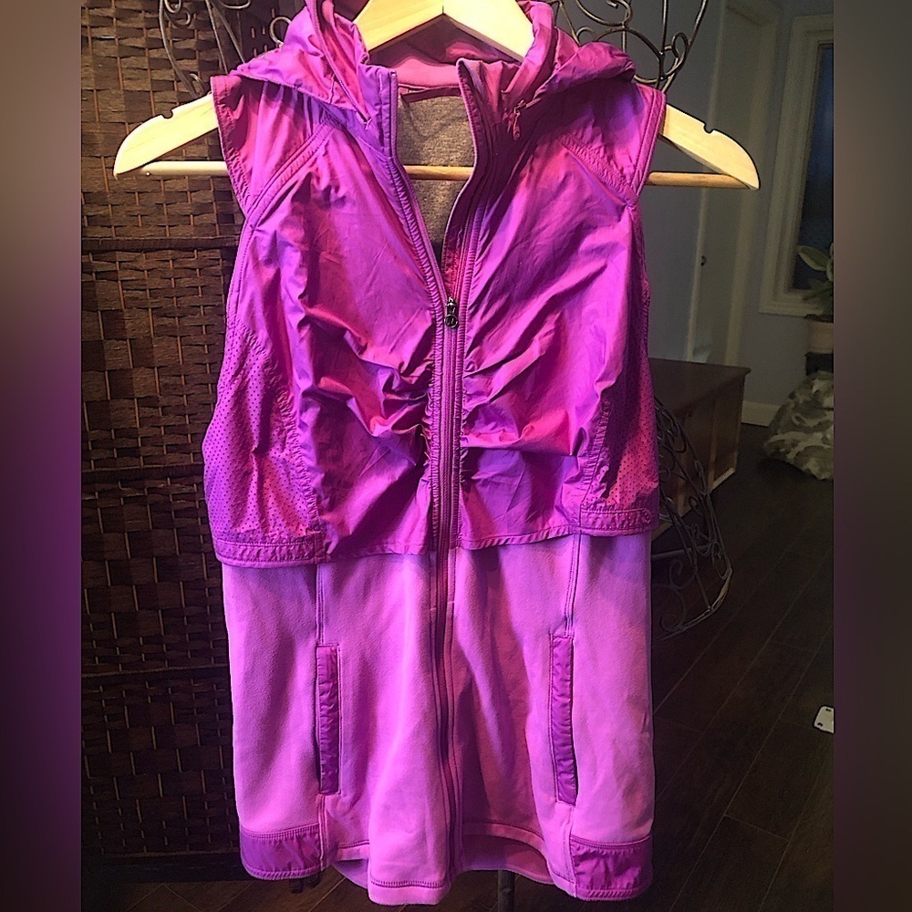 LULULEMON Kanto Catch Me Vest, hooded running vest jacket